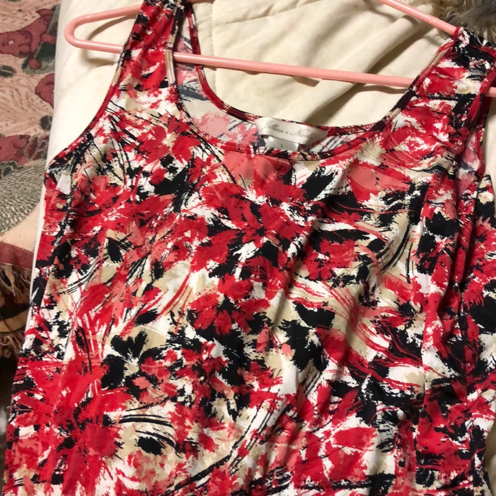 Multi colored tank